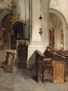 A Church Interior A Church Interior