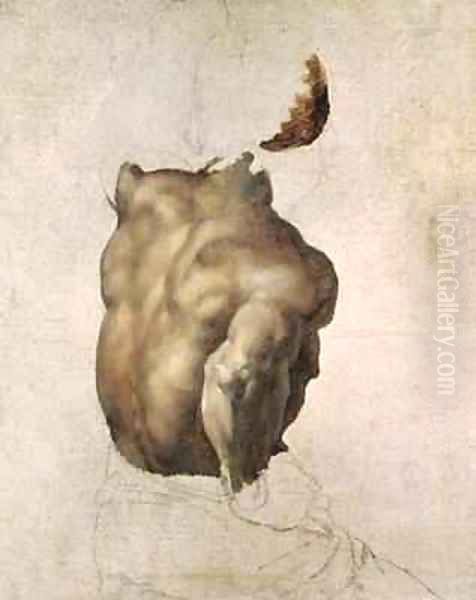 Study of a Torso for The Raft of the Medusa - view 1