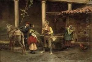 A Conversation At The Well by Jules Worms
