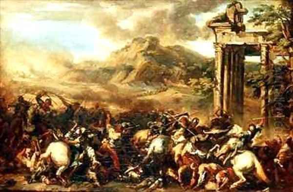 The battle of the Corsini - view 1