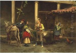 Flirting At The Well