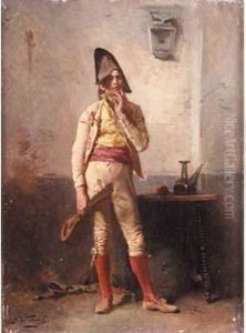 Musicien Espagnol by Jules Worms