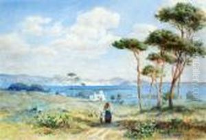 Pozzuoli, Bay Of Naples by Charles Nathaniel Worsley