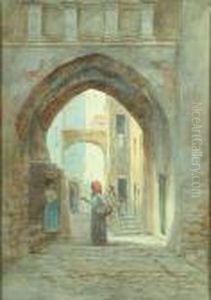 Old Lisbon by Charles Nathaniel Worsley
