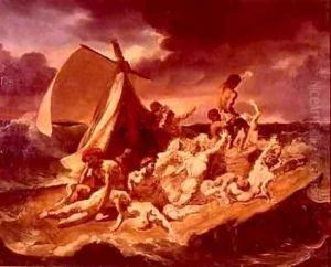Second study for the Raft of the Medusa