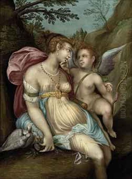 Venus And Cupid - view 1