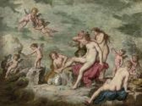 Venus At Her Toilet - view 1