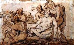 Death of Paris by Theodore Gericault