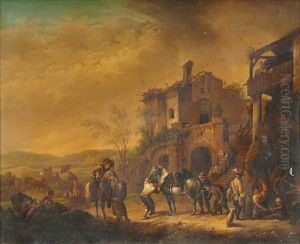 Figures Andhorses In A Barn;
Figures And Horses Before Ruins Each Processprints On Copper Figures Andhorses In A Barn;
Figures And Horses Before Ruins Each Processprints On Copper