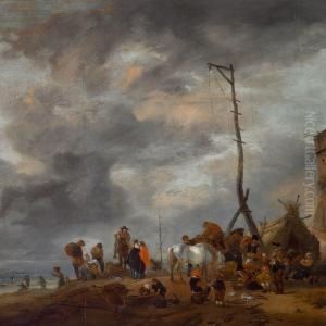 Figures On The Beach