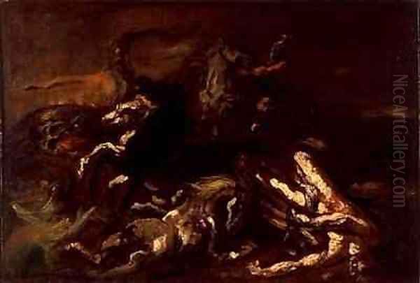 The Death of Hippolytus - view 1