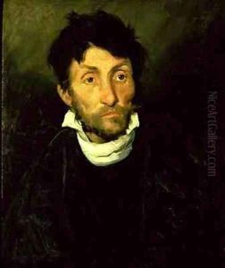 Kleptomania Portrait of a Kleptomaniac by Theodore Gericault