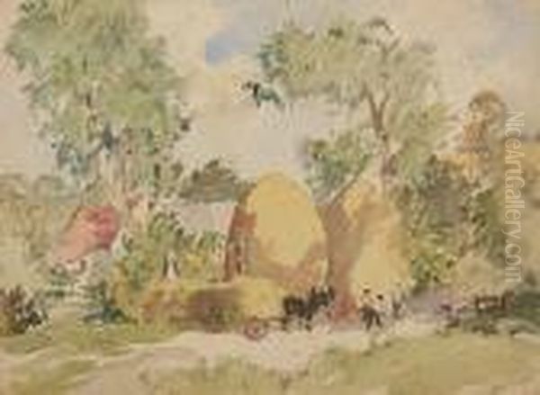 Haystacks - view 1