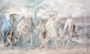 Grape Pickers by John Massey Wright