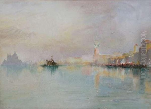 Santa Maria Della Salute And The Campanile Seen From Il Bacino,venice - view 1