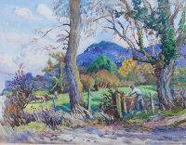 Chanctonbury In October - view 1