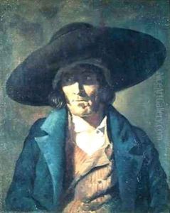Portrait of a Man The Vendean by Theodore Gericault