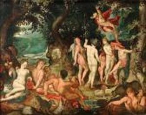 The Judgment Of Paris by Joachim Wtewael (Uytewael)