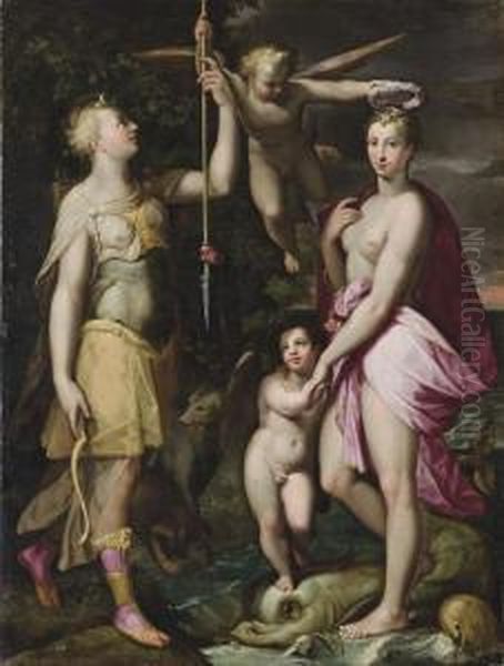 The Apotheosis Of Venus And Diana - view 1