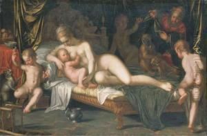 An Allegory Of Love by Peter Wtewael