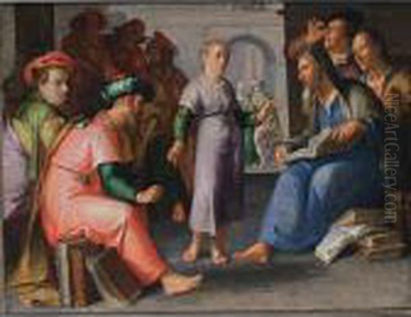 Christ Among The Doctors - view 1