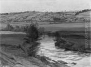 Im Taubertal Signiert Unten Links: Wucherer, Ol Auf Karton. H 53,8; B 73, 5 Cm by Fritz Wucherer