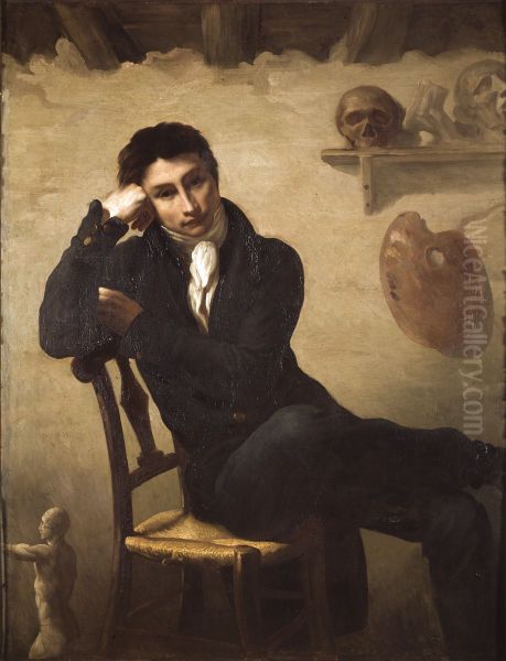Portrait of an Artist in His Studio - view 1