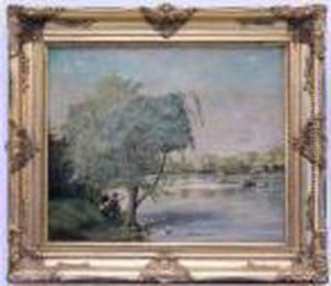 Paysage A L""etang by Xavier Wurth