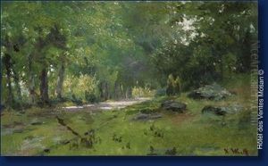 Chemin En Sous-bois by Xavier Wurth