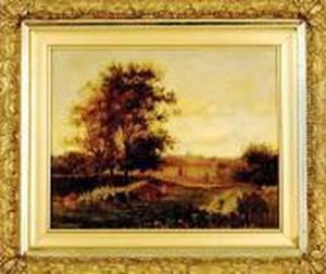 Late Summer Landscape by Alexander Helwig Wyant
