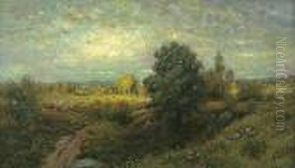 Sun Breaking Through The Clouds - view 1