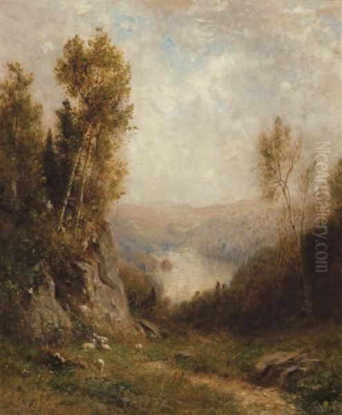 Landscape With Sheep - view 1
