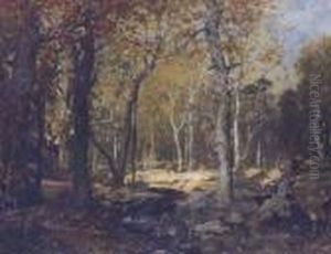 Sunlit Clearing by Alexander Helwig Wyant