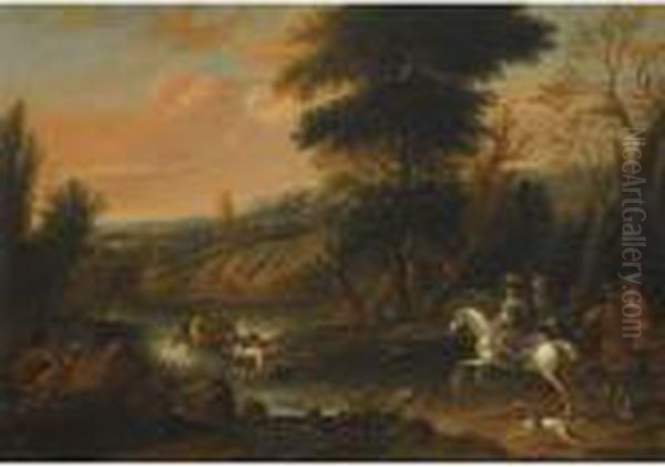 The Stag Hunt - view 1