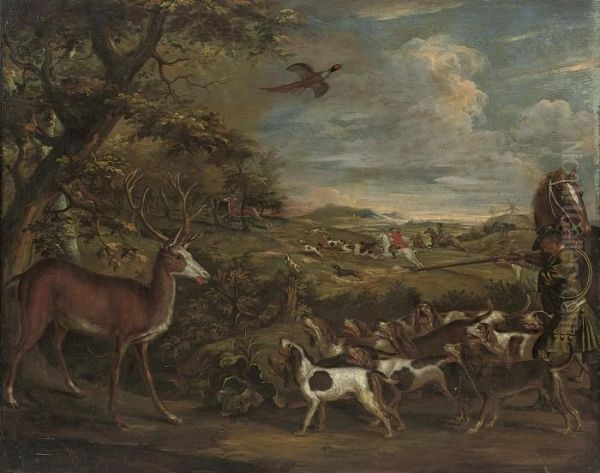 The Stag Hunt - view 1