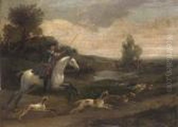 A Hunting Party In Full Cry - view 1