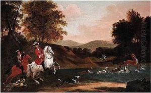 Landscape With A Stag Hunt