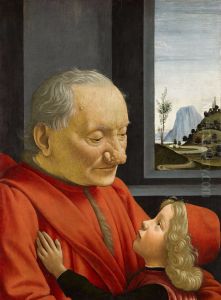 An Old Man and His Grandson c. 1490