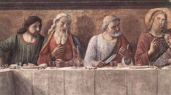 Last Supper (detail 3) 1480 - view 1