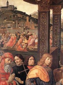 Adoration of the Magi (detail 1) 1488
