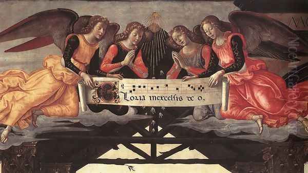 Adoration of the Magi (detail 7) 1488 - view 1