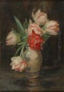 Tulips In A Vase by Kate Wylie