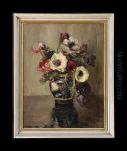 Still Life With Anemones by Kate Wylie