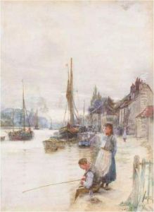 Fishing Off The Quayside