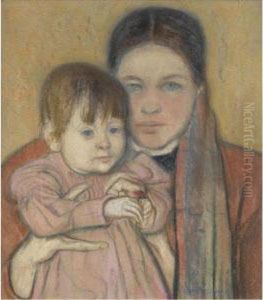 The Artist's Wife And Daughter The Artist's Wife And Daughter
