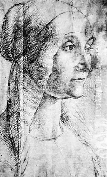 Elderly Woman 1486-90 - view 1