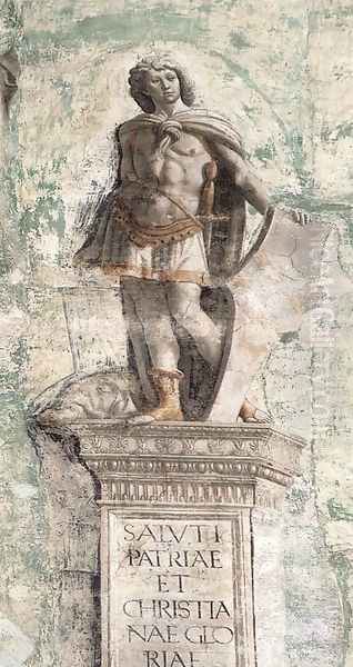 David c. 1485 - view 1