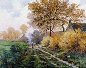 Chemin En Automne by Rodolphe Paul Wytsman