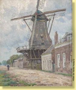 Le Moulin Du Village by Rodolphe Paul Wytsman
