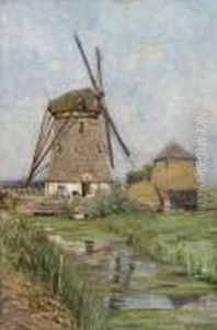 Landschap Met Molen(1886)